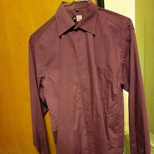 Purple Men's Shirt, M, worn once, dry-cleaned